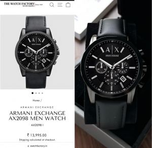 Arman I Exchange Chronograph Watch