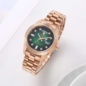 Role_x Oyster Perpetual Day Date Diamond Copper-Green 40 Battery