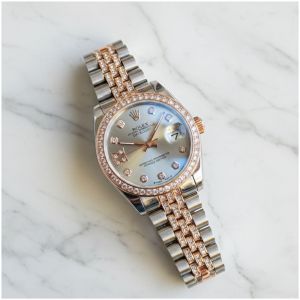 Role_x Oyester Perpetual Date Just 2Ton-Copper-Grey