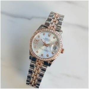 Role_x Oyester Perpetual Date Just 2Ton-Copper-White