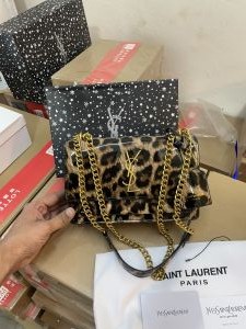 Ysl sunset in patent leather with box 653