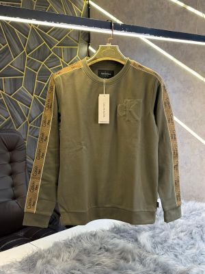 Calvin_Klein_Green_Embossed_Logo_Sleeve_Patch_Look_Imported_Sweatshirt_(1889)