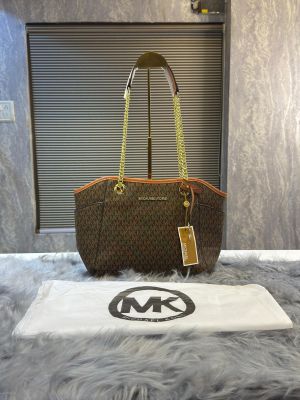 Michael_Kors Jet Set Travel Chain Shoulder Tote Bag Witch Dust Bag 5609