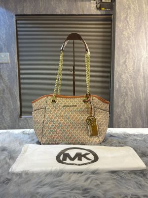 Michael_Kors Jet Set Travel Chain Shoulder Tote Bag Witch Dust Bag 5610