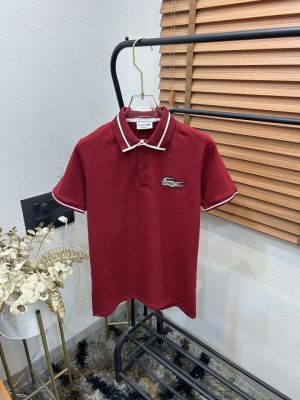 Lacost_e Printed Premium Polo T-shirt (DN 509)