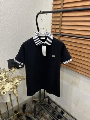 Lacost_e Printed Premium Polo T-shirt (DN 509)