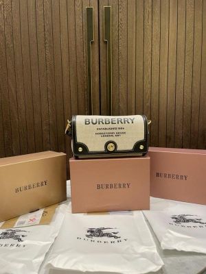 burberr_y vintage logo shoulder bag with box 386