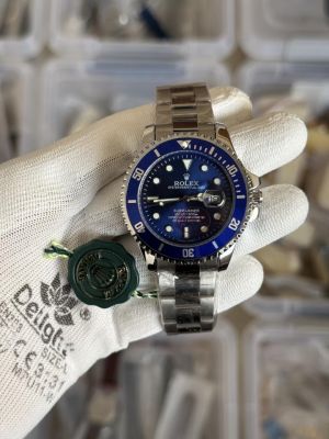 Role x Submariner 1st Quality Quartz Silver Blue