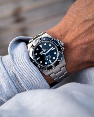 Role_x Oyster Perpetual Submarine Silver-Black