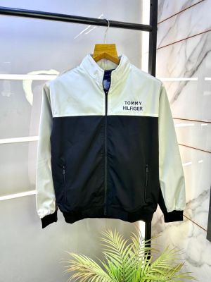 Tommy_Hilfiger Black Imported Back Printed Super Premium Wind Shetter F3153-BL