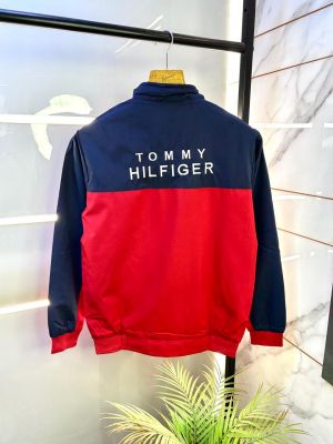 Tommy_Hilfiger Red Imported Back Printed Super Premium Wind Shetter F3153-RE