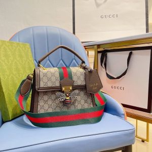 GUCCI__bee_queen_margaret_gg_hand_bag_with Double  box premium quality 
