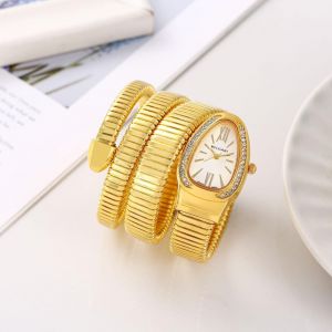 Bvlgari Serpenti Snake Gold-White