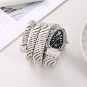 Bvlgari Serpenti Snake Silver-Black