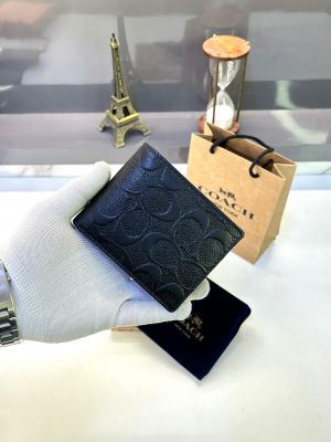 Coac_h Wallet Black Fa 143