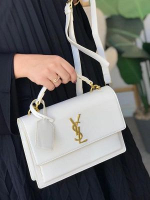 Ysl sunset in matte finish leather premium quality with box 681