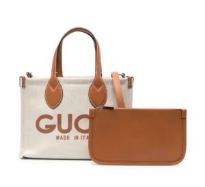 Gucc_i logo 2way printed Tote bag with box 646