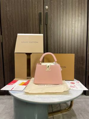 Louis_vuitton Capucines BB with duty free bill and double box premium Quality 602