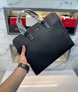 Montblanc_Laptop bag with dust cover premium quality 