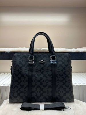 Coach_Laptop bag with dust cover premium quality 