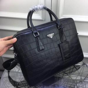 Prada_Laptop bag with dust cover premium quality 