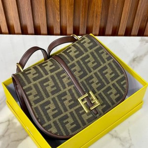 fendi_Boston_365_BrowN_FF_jacquard_Fabric_Bag_1477