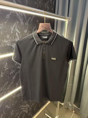 Balmai n Paris Designer Polo T-Shirt Black - 241