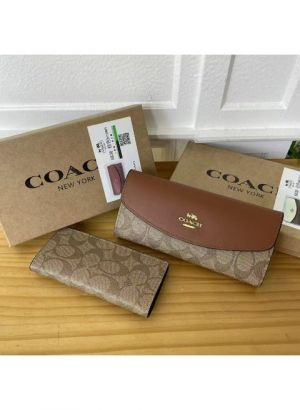 Coach_wallet with box premium quality 