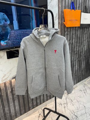 Ami paris Imported Inner Fleece Fabric Very Premium Zipper Jacket.MR261