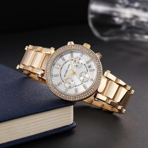 Michael_Kors Parker Gold-White