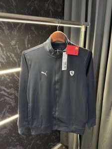 Pum a Ferrari Zipper Jacket (Dark Grey)