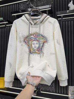 V-ERSACE IMPORTED HOODIE STORE ARTICLE  CREAM