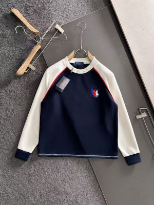 RALPH L-AUREN IMPORTED SWEATSHIRT STORE ARTICLE CREAM AND GREY