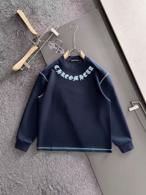 CHROME HEARTS IMPORTED SWEATSHIRT STORE ARTICLE NAVY BLUE