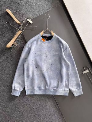 L-OUIS V-UITTON IMPORTED SWEATSHIRT STORE ARTICLE GREY