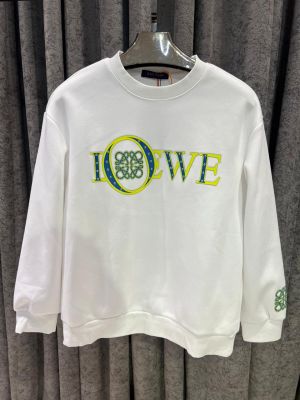 L-OEWE IMPORTED SWEATSHIRT STORE ARTICLE WHITE 