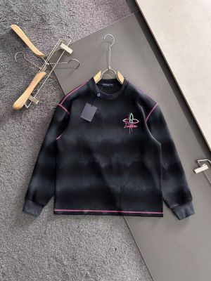 L-OUIS V-UITTON IMPORTED SWEATSHIRT STORE ARTICLE BLACK