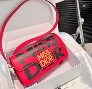 Christian Dio_r miss dio_r flap shoulderbag with extra belt & ogbox 439