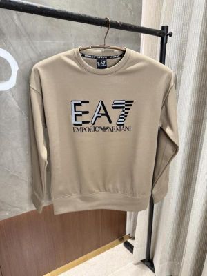 Emporio Arman i Olive Sweatshirt Imported Cotton Lyca