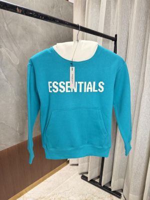 Essential s Green Premium Hoodie  