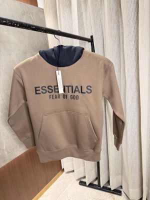 Essential s Brown Premium Hoodie  