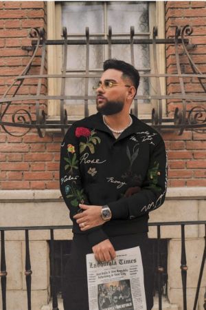 Christian Dio r Karan Aujla Edition Sweatshirt Jecket