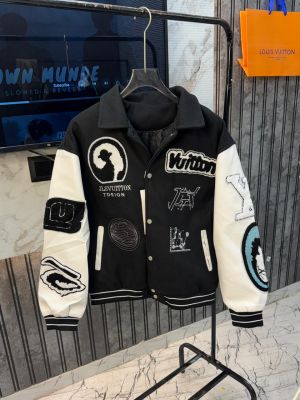 LOUIS.VUITTON.100%.IMPORTED.VERY.PREMIUM.VARSITY.JACKET.MR245