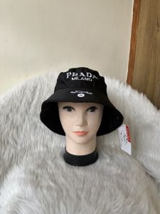 Prada_Milano_Black_Nylon_Premium_Bucket_Hat_With_Safety_Box