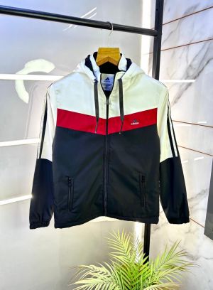 Adida s Imported Black Super Premium Back Printed Jacket F3159-A3