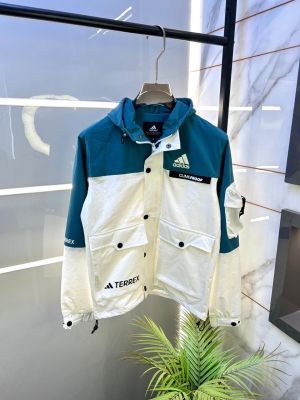 Adida s White Imported Back Printed Super Premium Wind Shetter F3228-WH