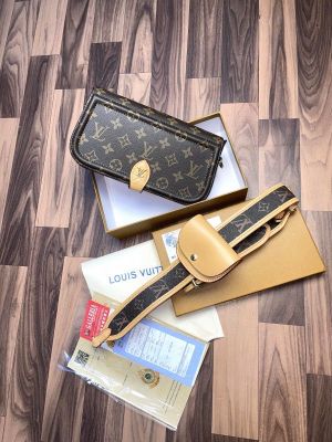 LOUIS_VUITTON OFFICIER POUCH SLING BAG WITH OG DUST BAG & OG BOX 256