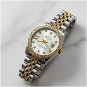 Role_x Oyester Perpetual Date Just 2Ton-Gold-White