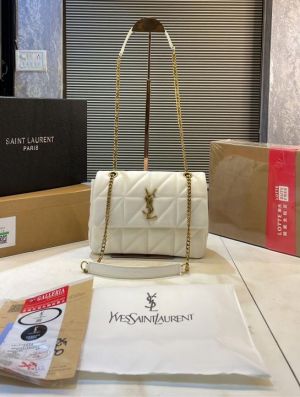 YSL SAINT LAURENT COLLEGE MEDIUM CHAIN BAG  khaki dubble box packing 5650