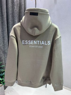 E-SSENTIALS FEAR OF GOD IMPORTED HOODI KARBONN
